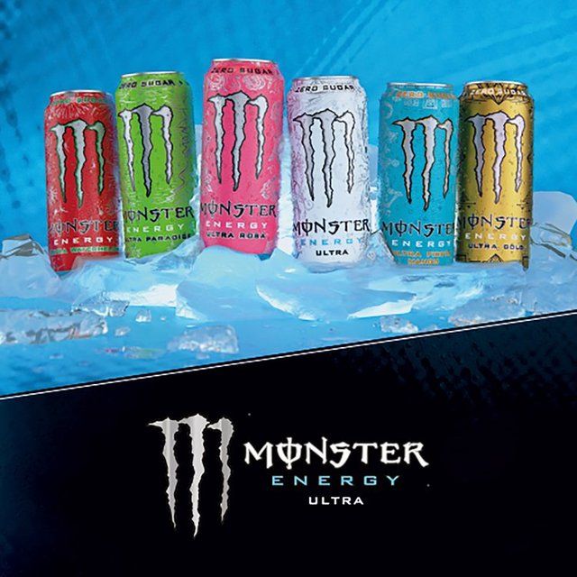 Monster Energy Drink Ultra   4 x 500ml