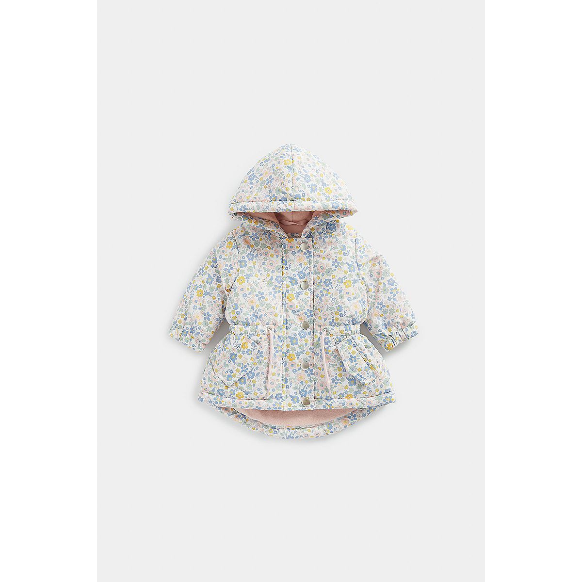 Mothercare Floral Padded Mac Coat