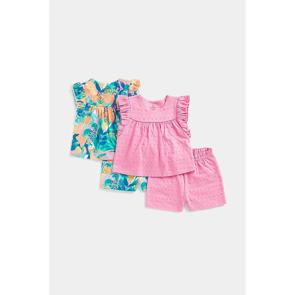 Mothercare Four-Piece Shorts and Tops Set