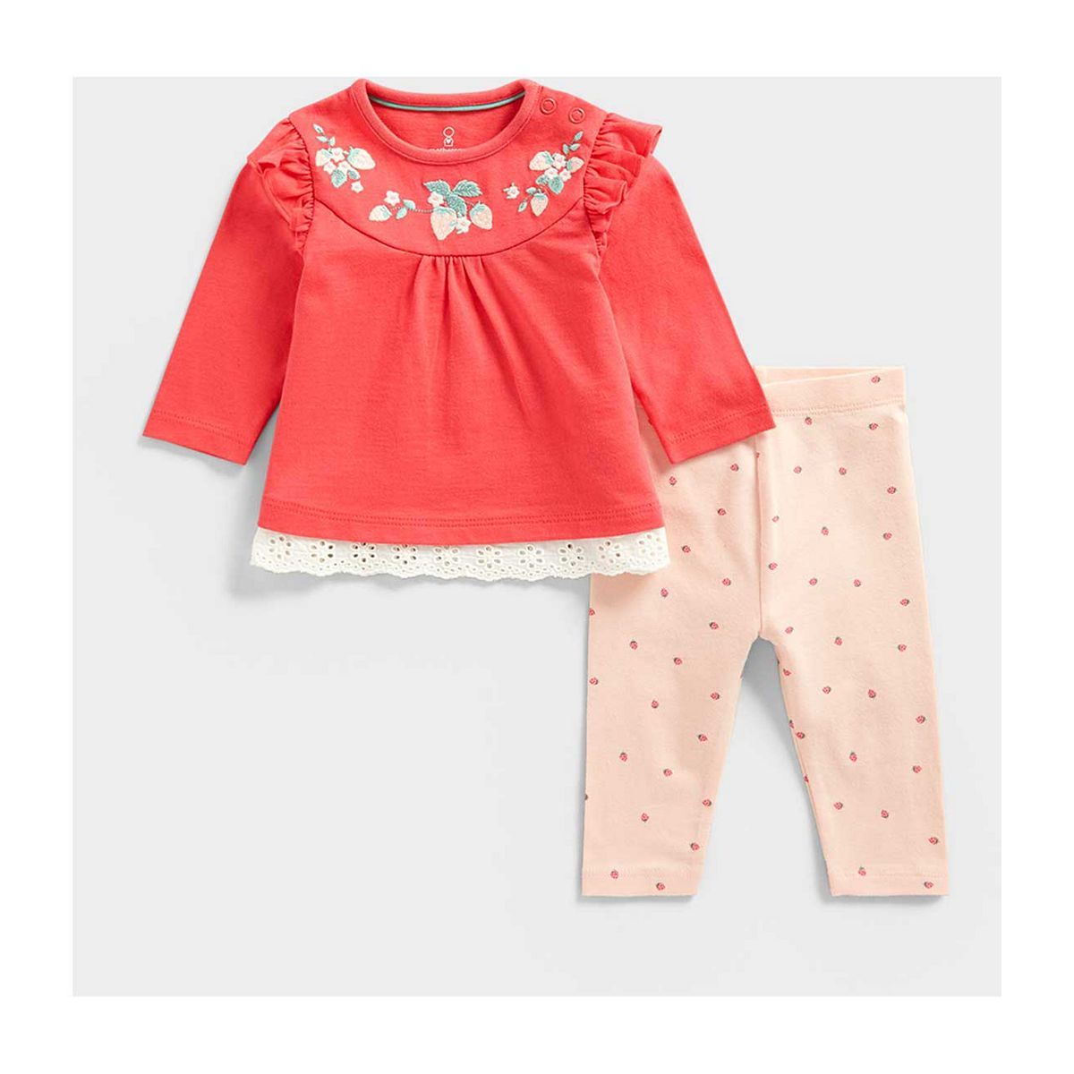 Mothercare Strawberry Top and Leggings Set