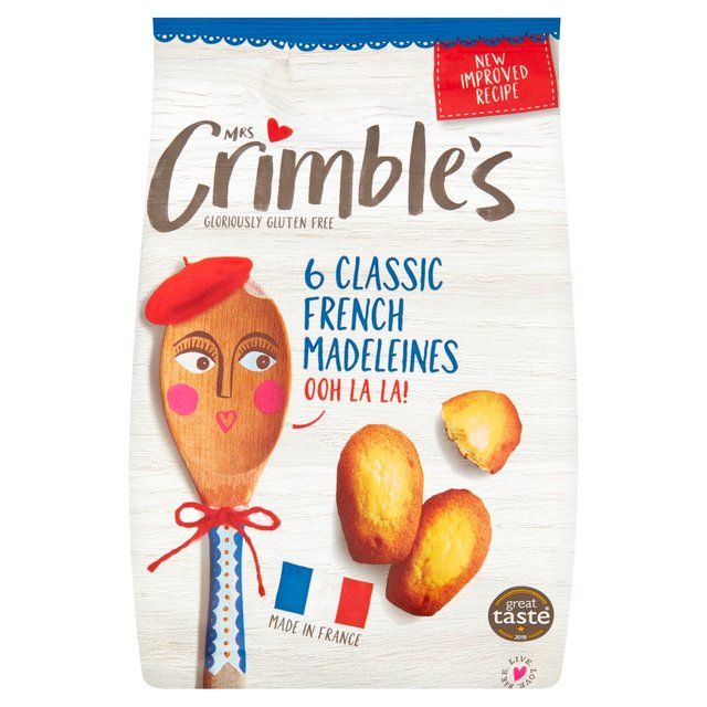 Mrs Crimble's Gluten Free French Madeleines   180g