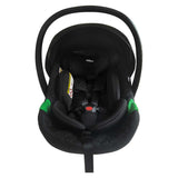 My Babiie iSize Quilted Black Infant Carrier and Isofix Base