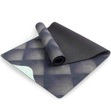 Myga Black Luxurious Vegan Suede Yoga Mat