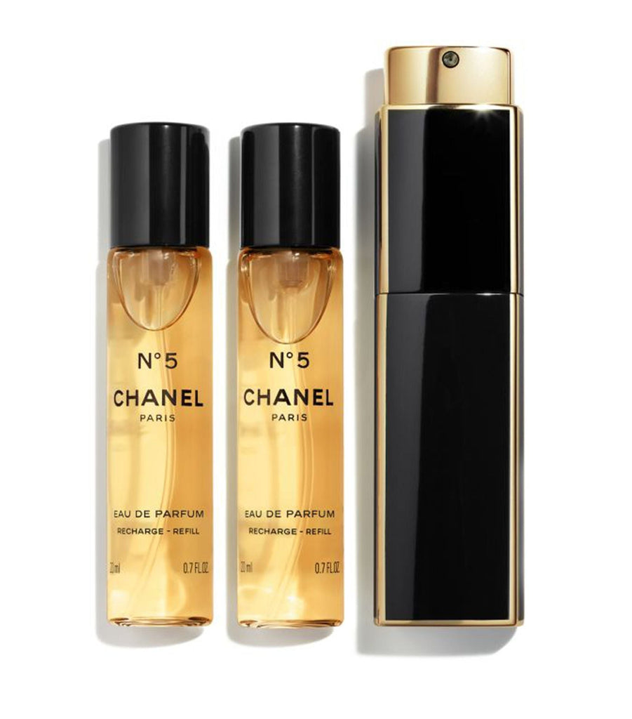 (N°5) Chanel No 5 Eau de Parfum Purse Spray (3 x 20 ml)