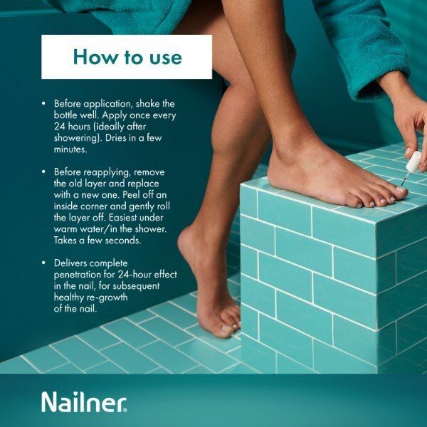 Nailner Active Cover Nail Fungus Treatment Natural Nude