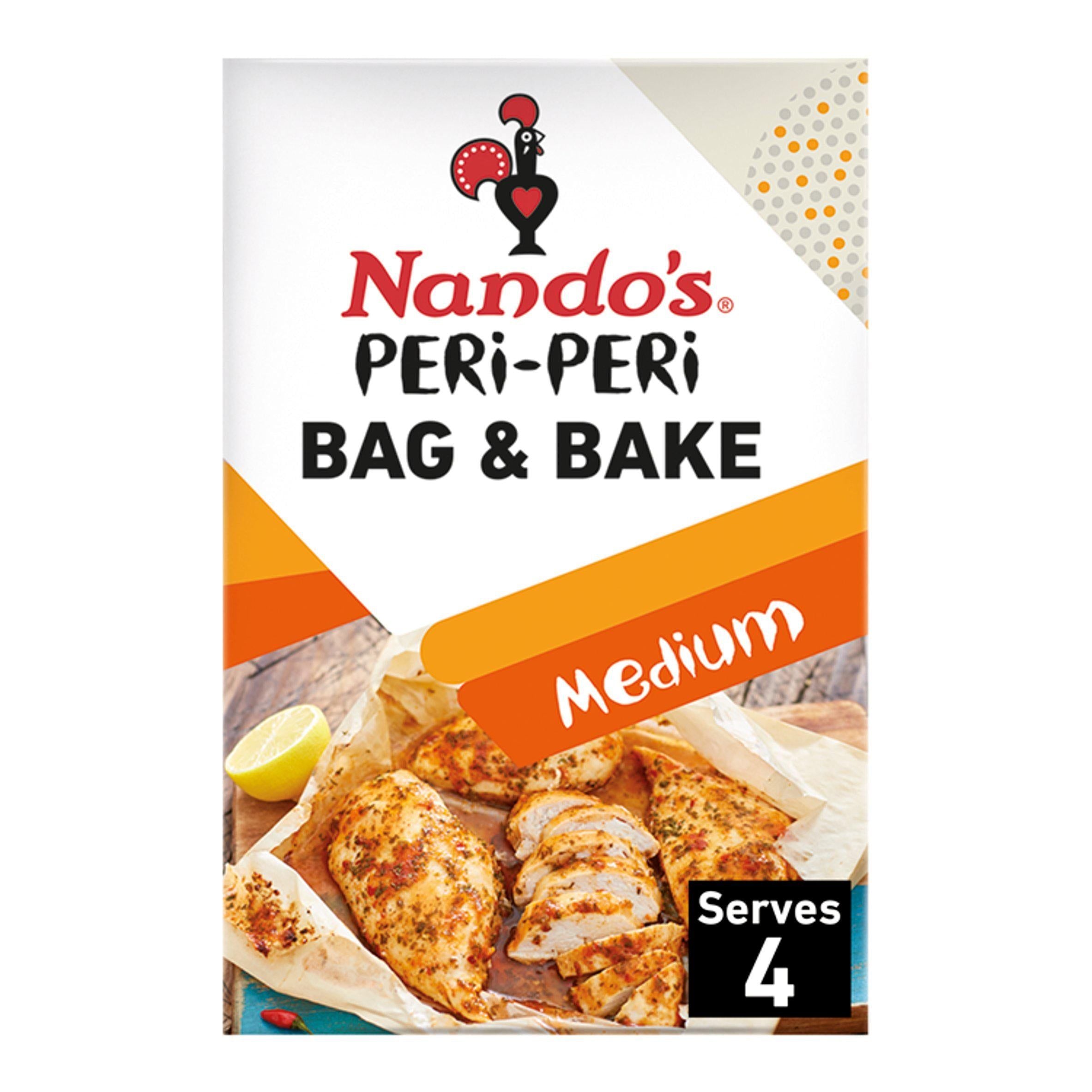 Nando's Peri-Peri Bag &amp;amp; Bake Medium 20g