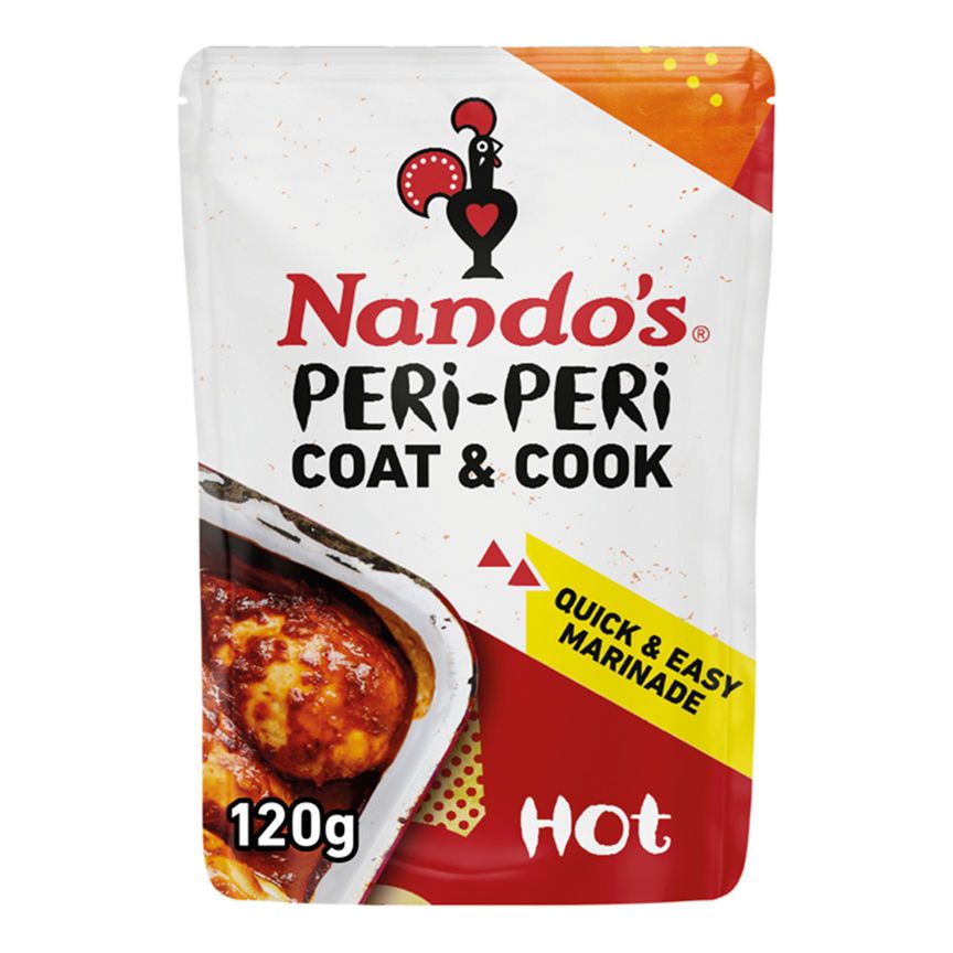 Nando's Peri-Peri Coat &amp;amp; Cook Hot 120g