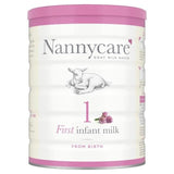 Nannycare 1 First Infant Goat Milk based Powder From Birth   900g