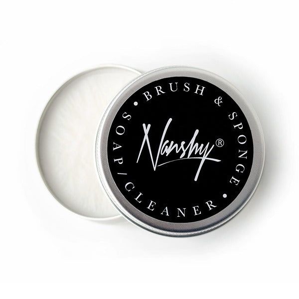 Nanshy Brush and Sponge Cleaner (Soap in a Tin)