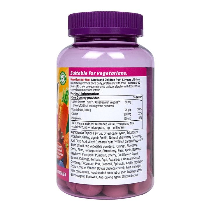 Nature's Way Alive! Calcium Soft Jells 60 Chewable Jells