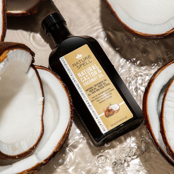 Nature Spell Coconut &amp;amp; Castor Oil for Hair &amp;amp; Skin 150ml