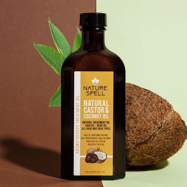 Nature Spell Coconut &amp;amp; Castor Oil for Hair &amp;amp; Skin 150ml