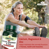 Natures Aid Calcium Magnesium &amp;amp; Zinc Supplement Tablets   90 per pack
