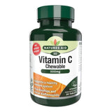 Natures Aid Chewable Vitamin C Supplement Capsules 500mg    50 per pack