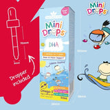 Natures Aid Mini Drops DHA Omega-3 for Infants &amp;amp; Children   50ml