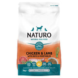 Naturo Natural Pet Food Chicken &amp;amp; Lamb with Rice and Vegetables Adult Dog 1 to 7 Years 2kg