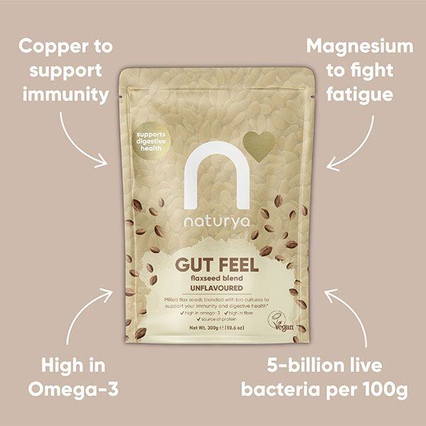 Naturya Gut Feel Flaxseed Blend Unflavoured 240g