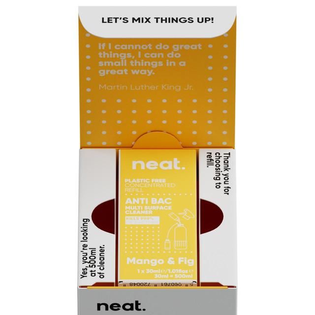 Neat Anti-Bac Multi Surface Refill Starter Pack Mango &amp;amp; Fig   500ml