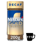 Nescaf&amp;eacute; Gold Blend Decaff Instant Coffee 200g