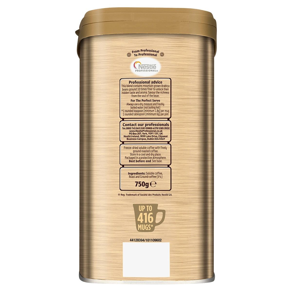 Nescaf&amp;eacute; Gold Blend Instant Coffee Granules, 750g