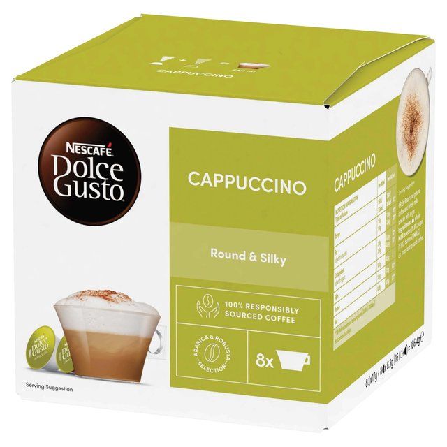 Nescafe Dolce Gusto Cappuccino Pods   8 per pack