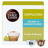 Nescafe Dolce Gusto Cappuccino Skinny &amp;amp; Light Coffee Pods x16