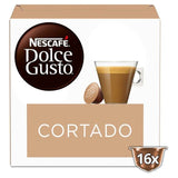 Nescafe Dolce Gusto Cortado Espresso Macchiato Pods   16 per pack