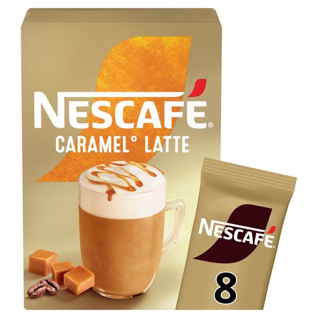Nescafe Gold Caramel Latte    8 per pack