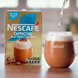 Nescafe Gold Decaff Cappuccino Unsweetened Instant Coffee 8 Sachets    8 per pack
