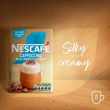 Nescafe Gold Decaff Cappuccino Unsweetened Instant Coffee 8 Sachets    8 per pack