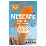 Nescafe Gold Iced Salted Caramel Latte   7 per pack