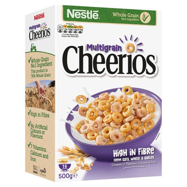 Nestle Cheerios Multigrain Cereal   500g