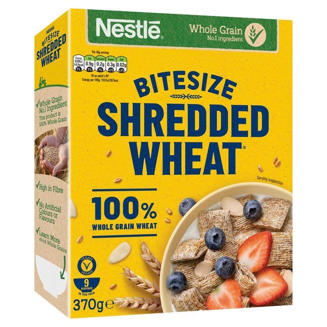 Nestle Shredded Wheat Bitesize Cereal   370g