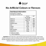 New Leaf Eye Health Complex - Lutein &amp;amp; Zeaxanthin + Vitamins