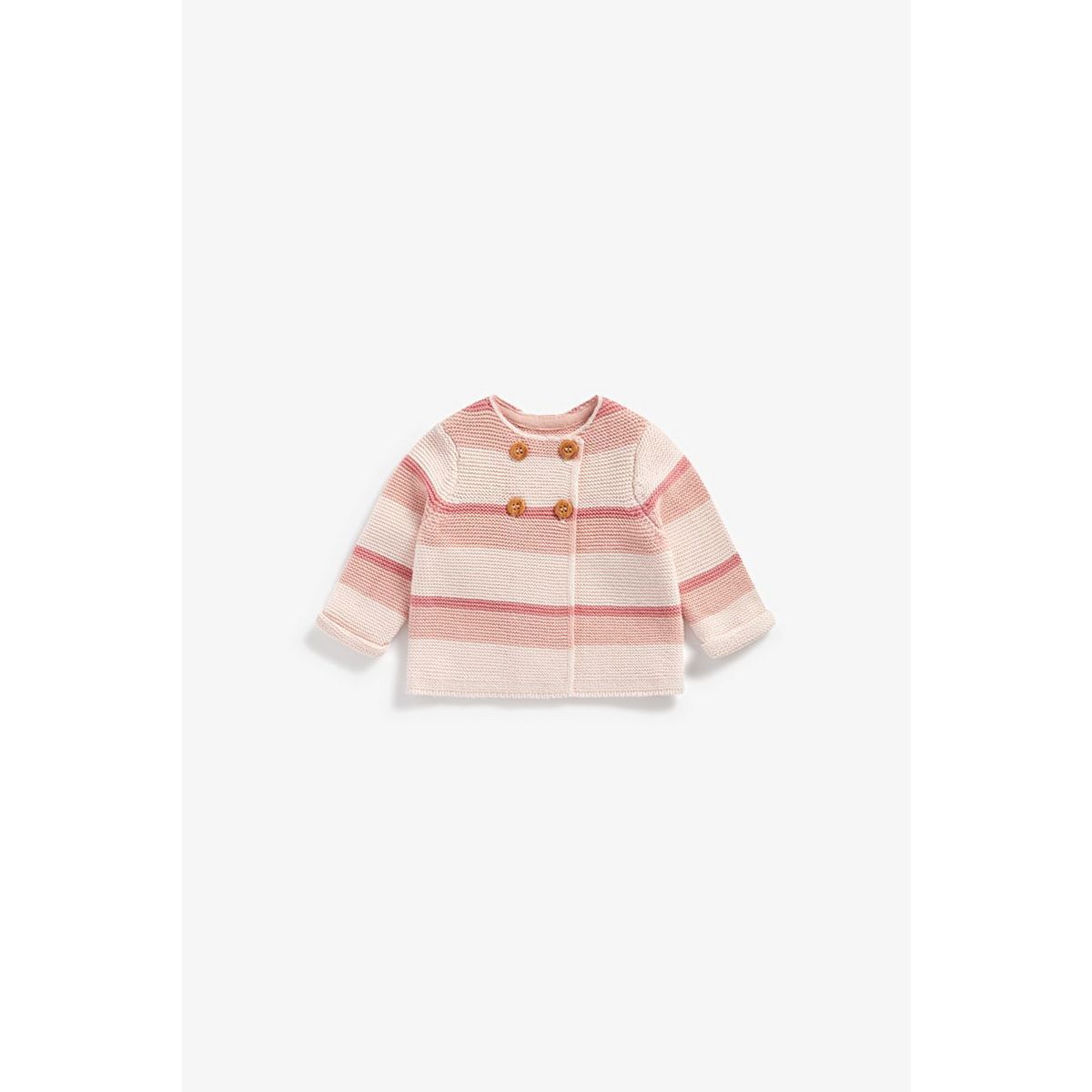 Newborn Girl Stripe Cardigan