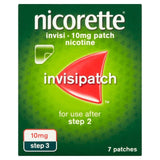 Nicorette Invisi 10mg Patch (7 Patches) Quit Smoking Aid Nicotine Patch   7 per pack