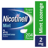 Nicotinell Nicotine Lozenge Quit Smoking Sugar Free Mint 2mg 204 Pack   204 per pack
