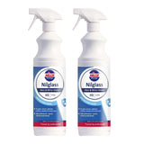 Nilco Nilglass Glass &amp;amp; Mirror Cleaner, 2 x 1L