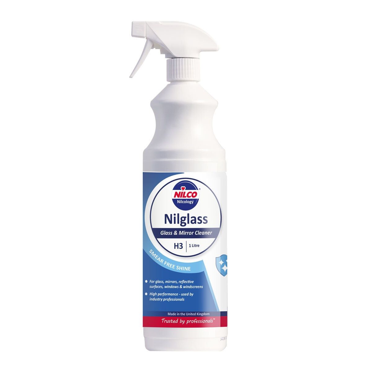 Nilco Nilglass Glass &amp;amp; Mirror Cleaner, 2 x 1L