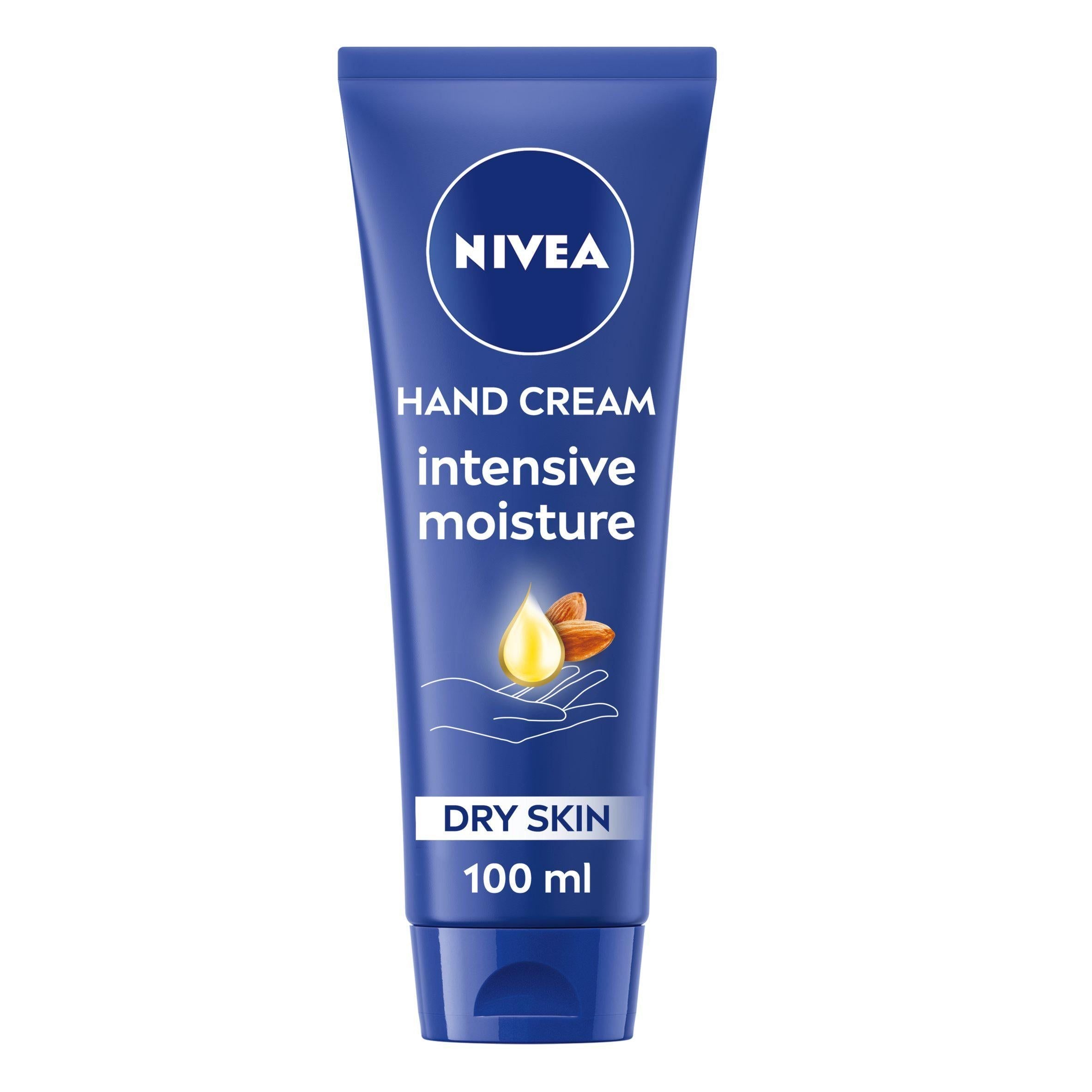 Nivea Almond Oil &amp;amp; Shea Butter Intensive Hand Cream Dry Skin 100ml