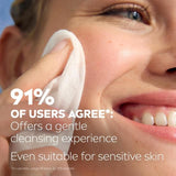 NIVEA Biodegradable Sensitive Cleansing Face Wipes   25 per pack