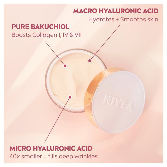 NIVEA Hyaluron Cellular Elasticity Filler Anti-Wrinkle Day Face Cream SPF30   50ml