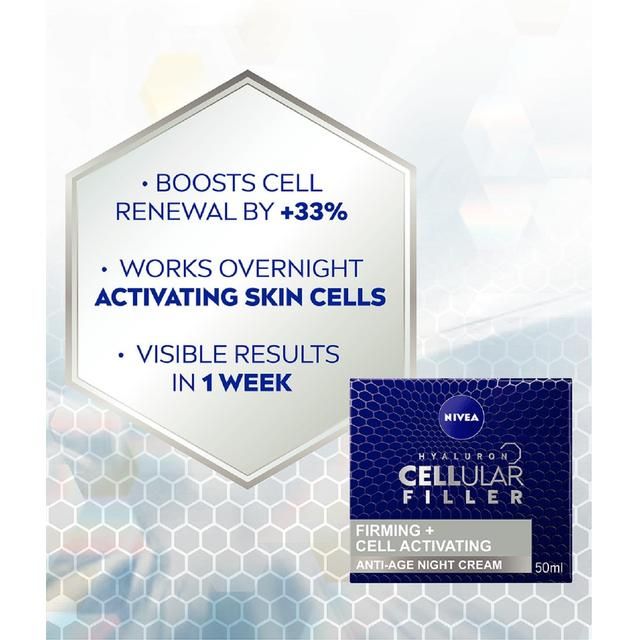 NIVEA Hyularon Cellular Filler Anti-Age Night Cream   50ml