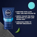 NIVEA MEN Deep Cleaning Face Wash Protect &amp;amp; Care, 100ml