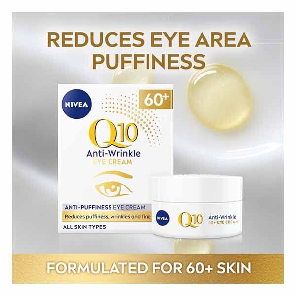 NIVEA Q10 60+ Anti-Wrinkle &amp;amp; Anti-Puffiness Eye Cream 20ml