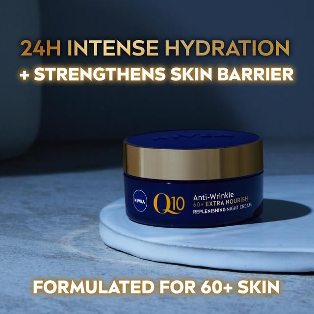 NIVEA Q10 Power Anti-Wrinkle 60+ Night Cream   50ml