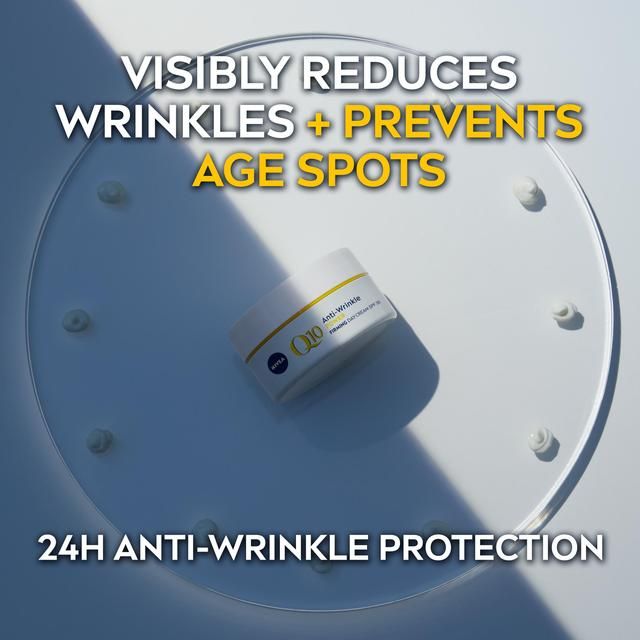 NIVEA Q10 Power Anti-Wrinkle Age Spot Day Face Cream SPF30   50ml