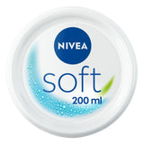 Nivea Soft Moisturiser for Face Hands &amp;amp; Body 200ml