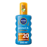 Nivea SUN Protect &amp;amp; Bronze Sunscreen Spray SPF 20