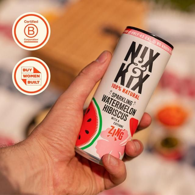 Nix &amp;amp; Kix Watermelon &amp;amp; Hibiscus   250ml